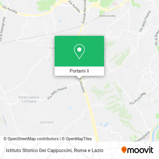 Mappa Istituto Storico Dei Cappuccini