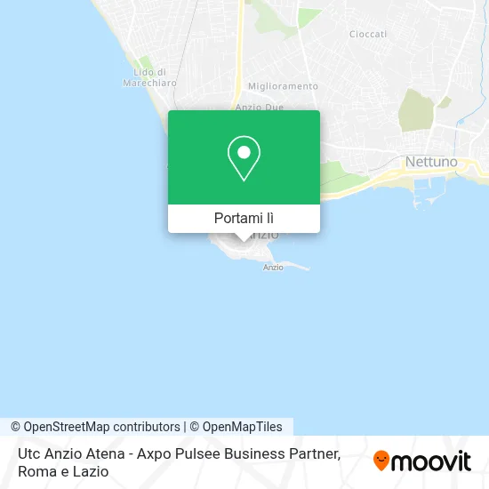Mappa Utc Anzio Atena - Axpo Pulsee Business Partner
