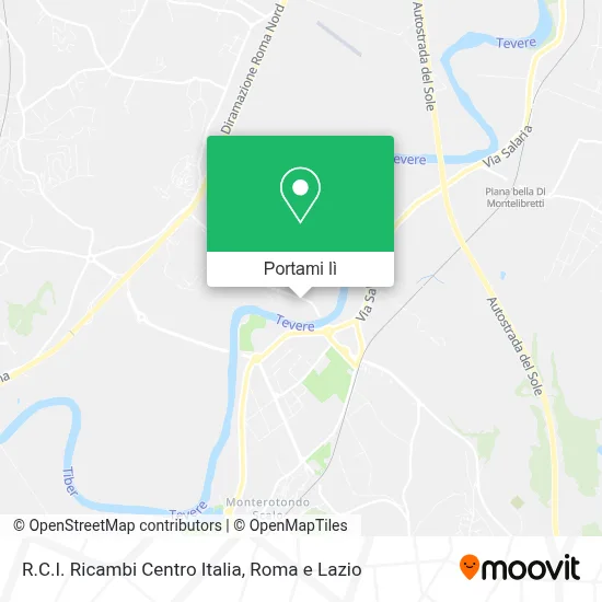 Mappa R.C.I. Ricambi Centro Italia