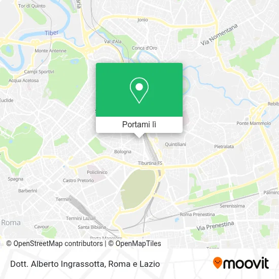 Mappa Dott. Alberto Ingrassotta