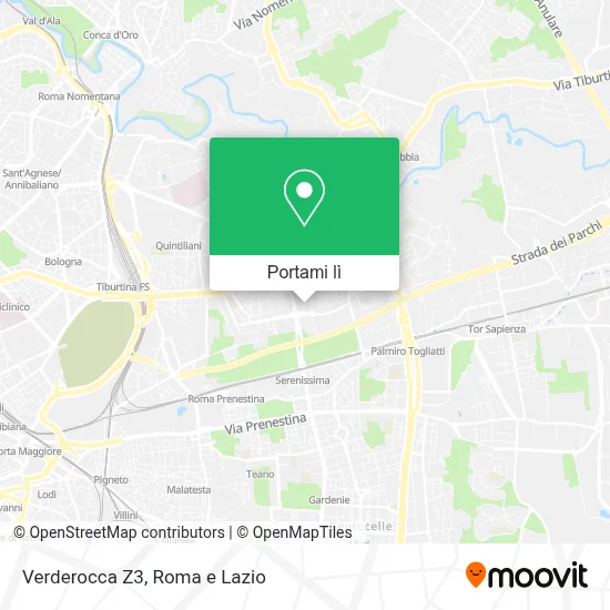 Mappa Verderocca Z3