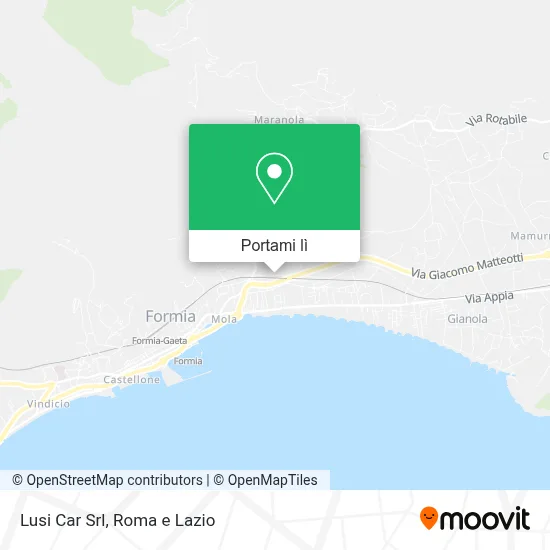 Mappa Lusi Car Srl