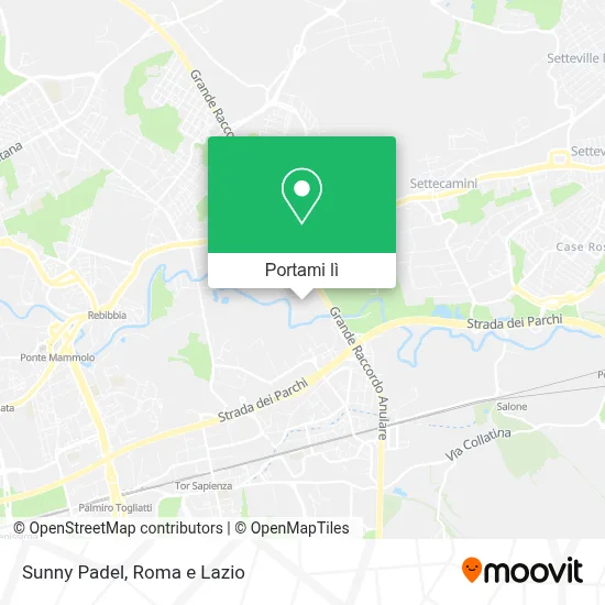 Mappa Sunny Padel