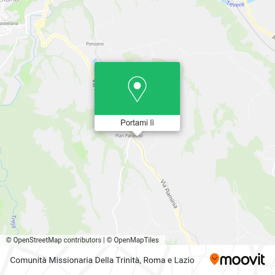 Mappa Comunità Missionaria Della Trinità
