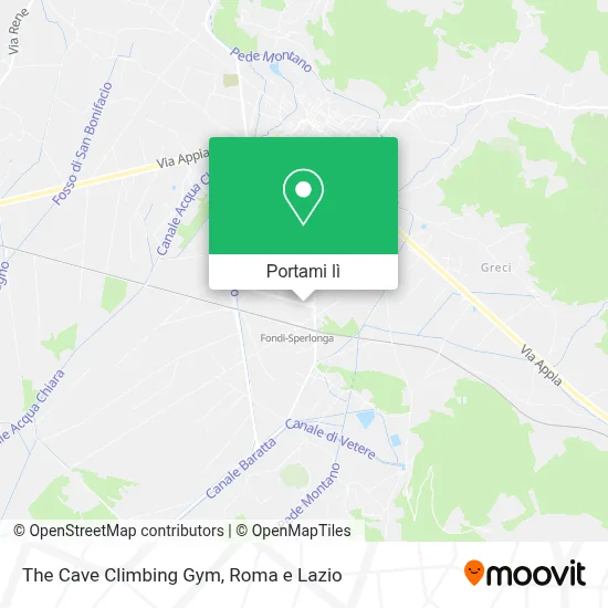 Mappa The Cave Climbing Gym