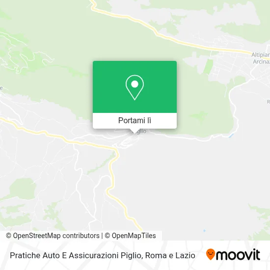 Mappa Pratiche Auto E Assicurazioni Piglio