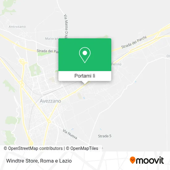 Mappa Windtre Store
