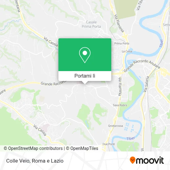 Mappa Colle Veio