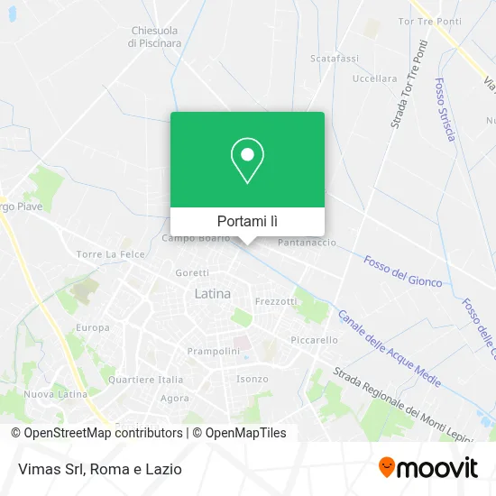 Mappa Vimas Srl