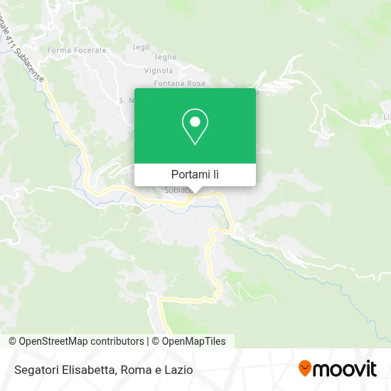 Mappa Segatori Elisabetta
