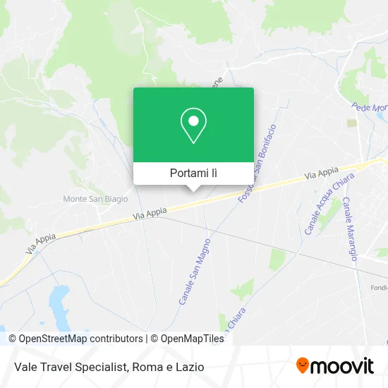 Mappa Vale Travel Specialist