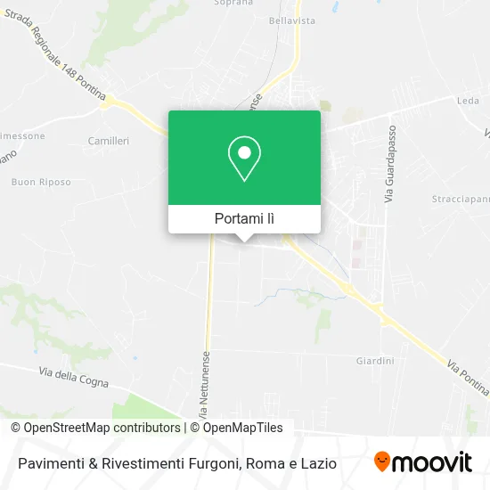 Mappa Pavimenti & Rivestimenti Furgoni