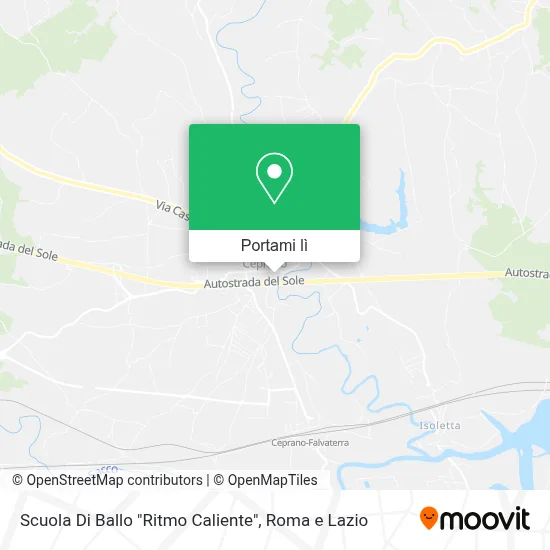Mappa Scuola Di Ballo "Ritmo Caliente"