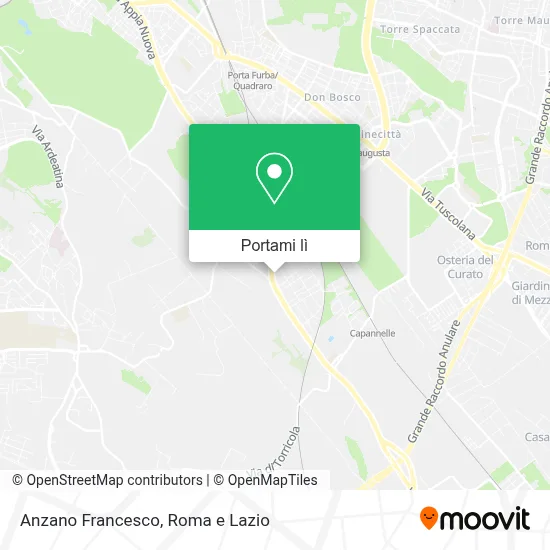 Mappa Anzano Francesco