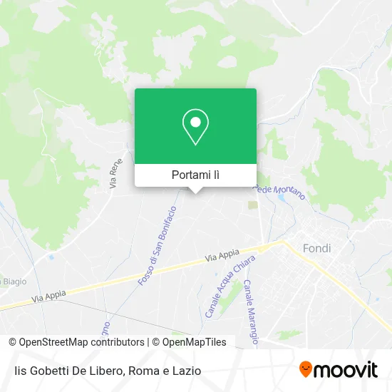 Mappa Iis Gobetti De Libero