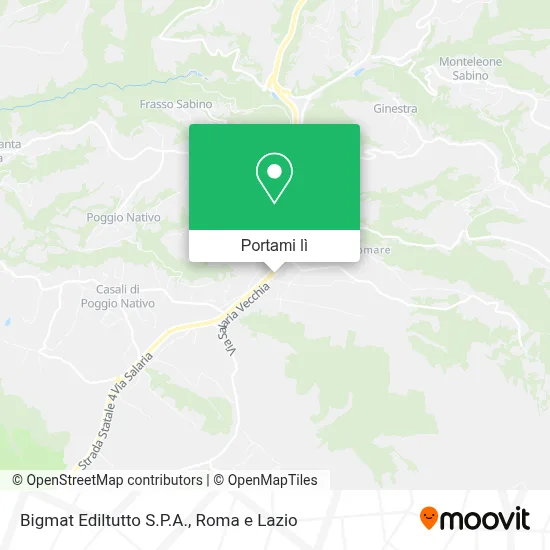 Mappa Bigmat Ediltutto S.P.A.