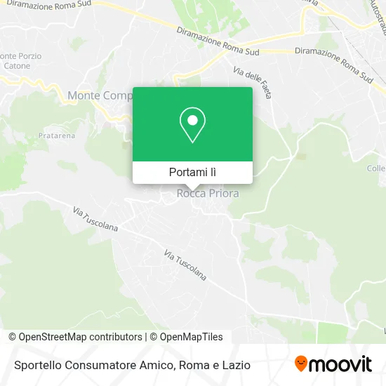 Mappa Sportello Consumatore Amico
