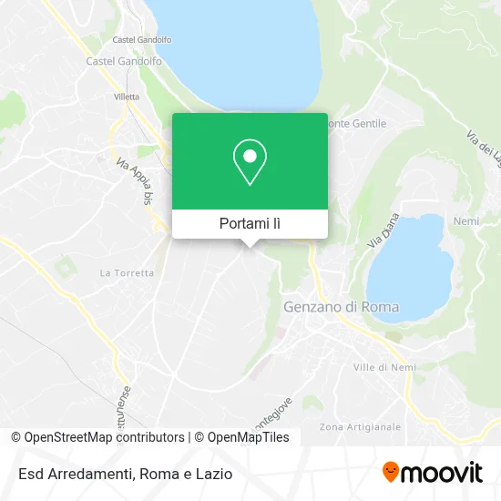 Mappa Esd Arredamenti
