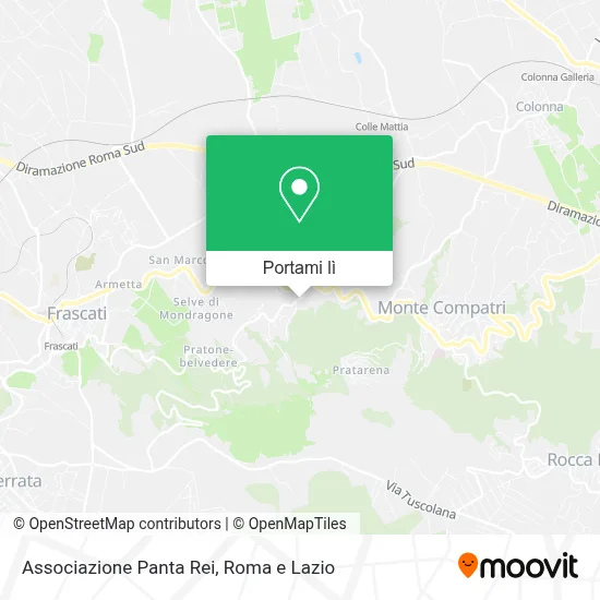 Mappa Associazione Panta Rei