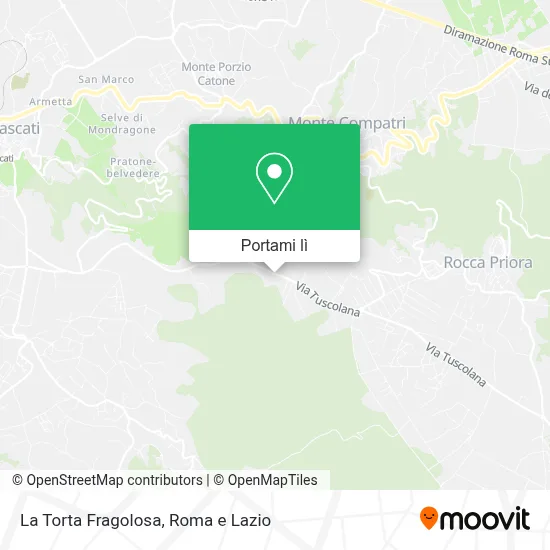Mappa La Torta Fragolosa