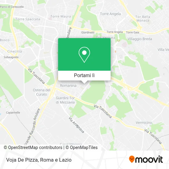 Mappa Voja De Pizza