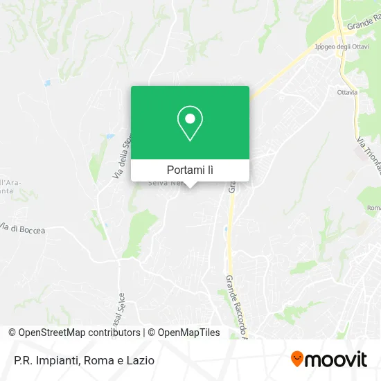 Mappa P.R. Impianti