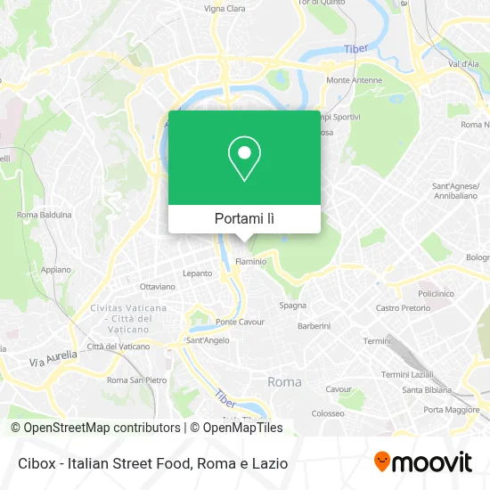 Mappa Cibox - Italian Street Food