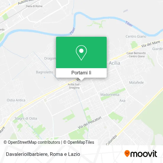 Mappa Davalerioilbarbiere