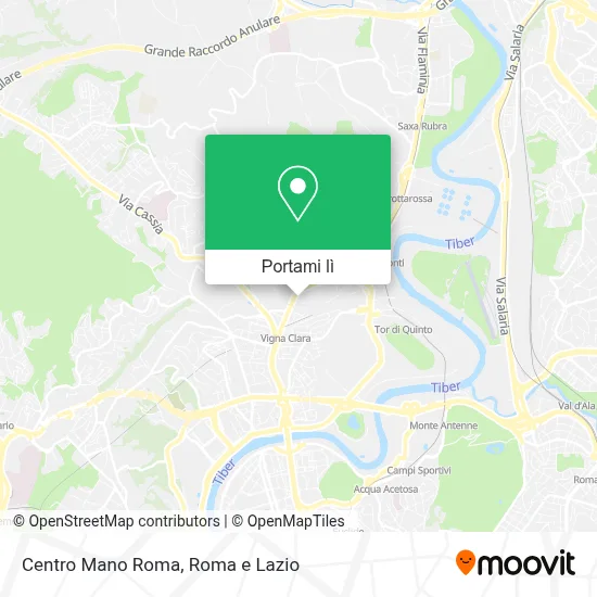 Mappa Centro Mano Roma