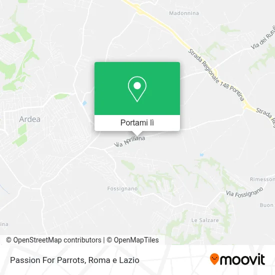 Mappa Passion For Parrots
