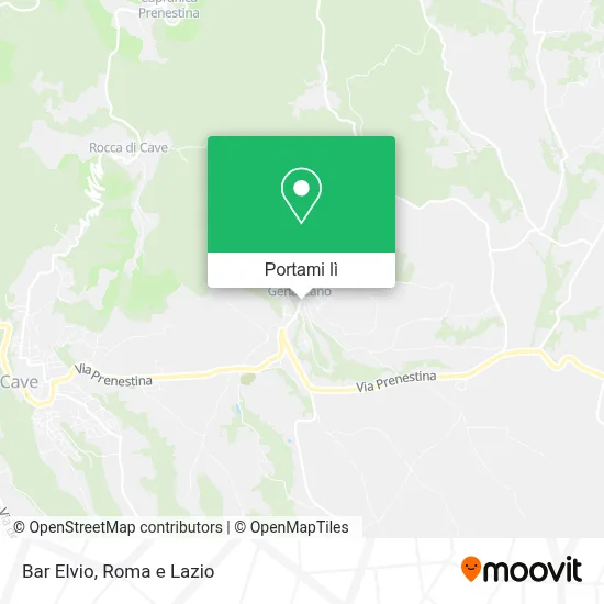 Mappa Bar Elvio