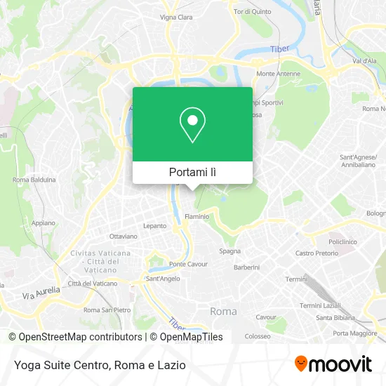 Mappa Yoga Suite Centro