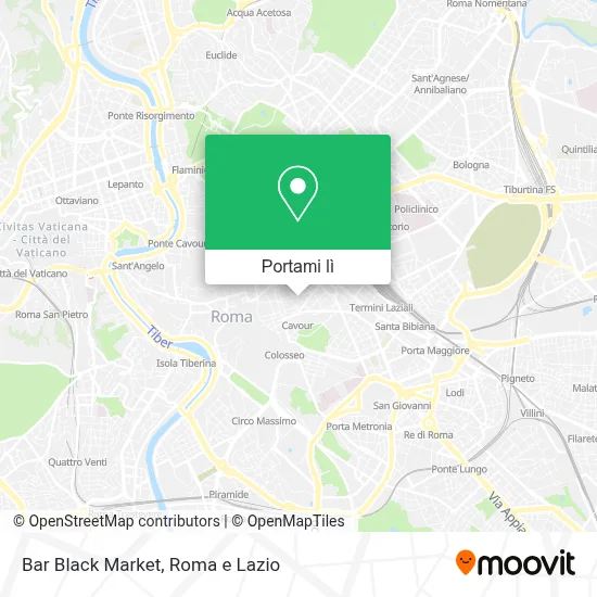 Mappa Bar Black Market