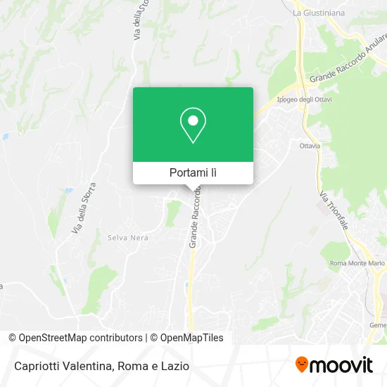 Mappa Capriotti Valentina