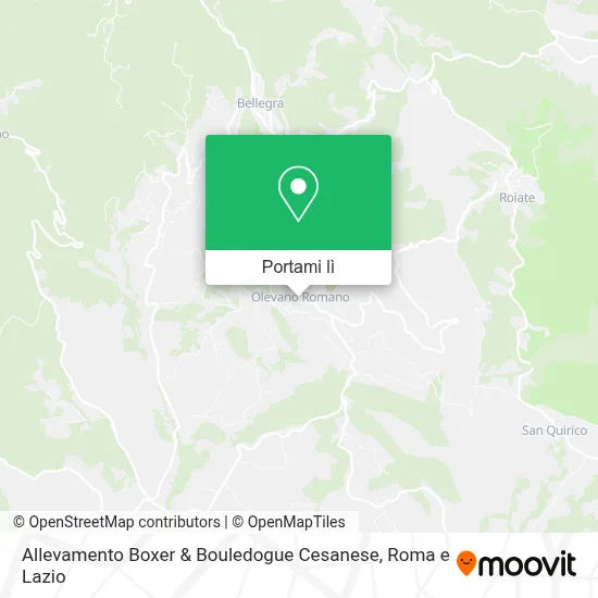 Mappa Allevamento Boxer & Bouledogue Cesanese