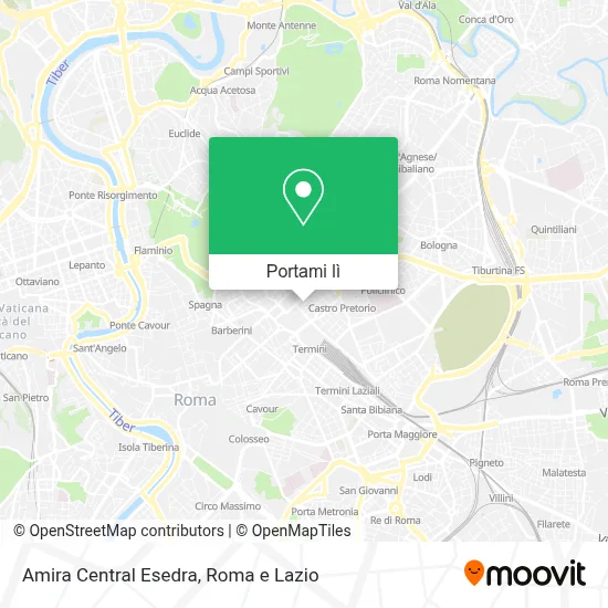 Mappa Amira Central Esedra