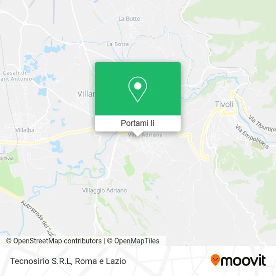 Mappa Tecnosirio S.R.L