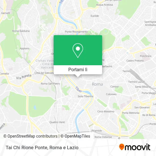 Mappa Tai Chi Rione Ponte