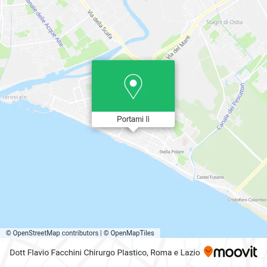 Mappa Dott Flavio Facchini Chirurgo Plastico