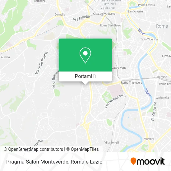 Mappa Pragma Salon Monteverde