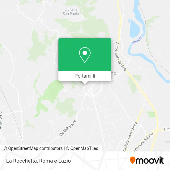 Mappa La Rocchetta