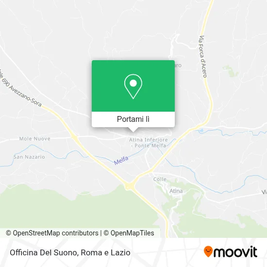 Mappa Officina Del Suono