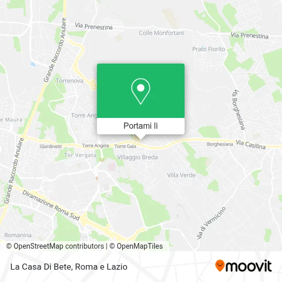 Mappa La Casa Di Bete
