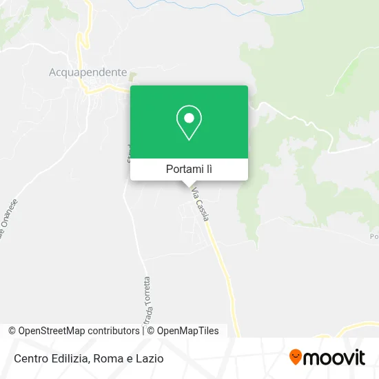 Mappa Centro Edilizia