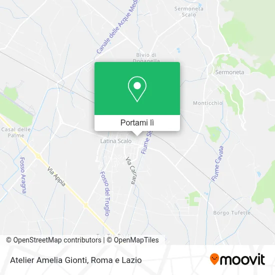 Mappa Atelier Amelia Gionti