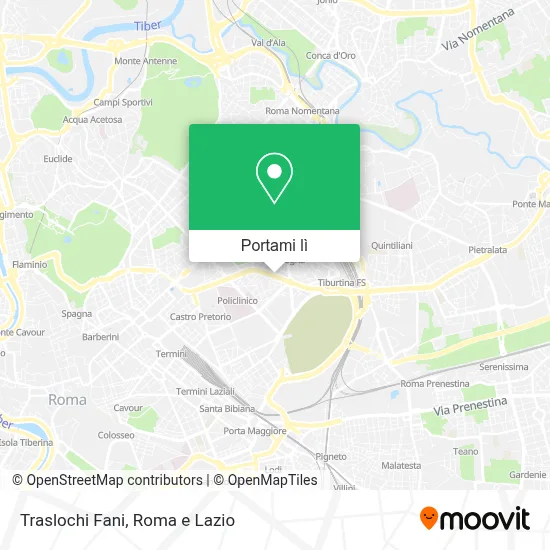 Mappa Traslochi Fani