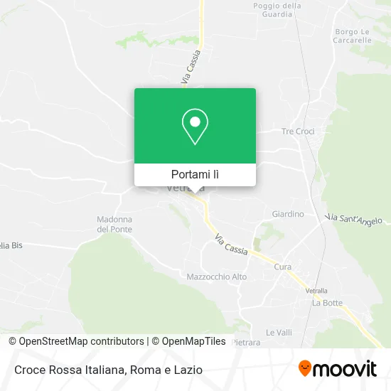 Mappa Croce Rossa Italiana