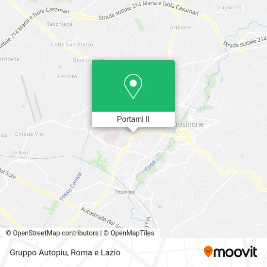 Mappa Gruppo Autopiu