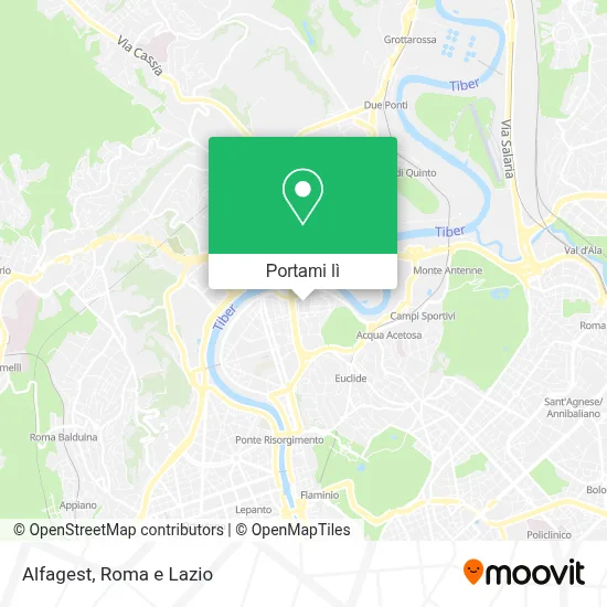 Mappa Alfagest