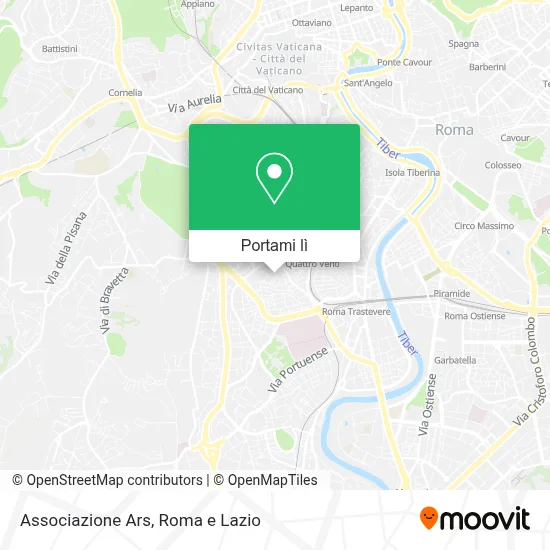 Mappa Associazione Ars